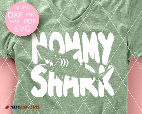 mommy shark party season store 1